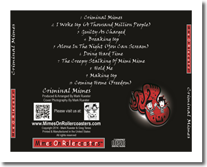 Criminal Mimes: CD Back